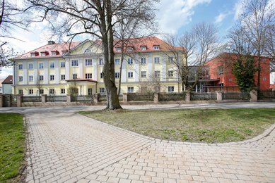Das Gebäude der Kindertagesstätte Sankt Hildegard in Memmingen